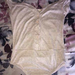 Off the shoulder bodysuit
